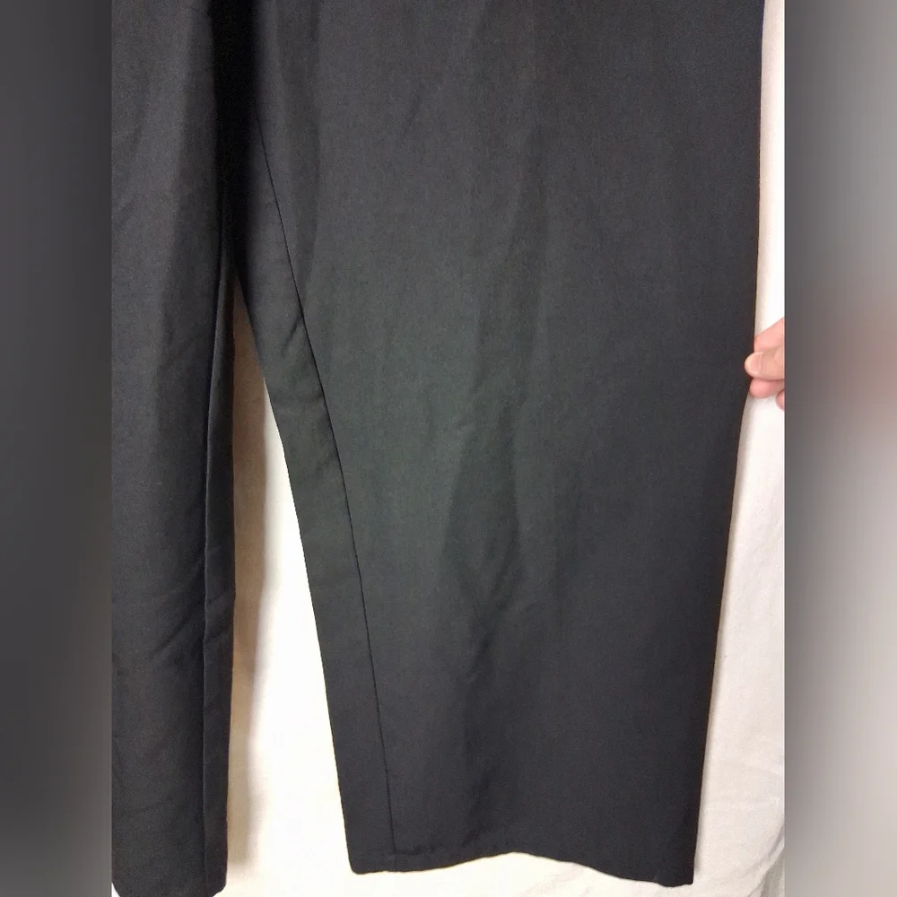 Madden NYC Black Wide Leg Dress Pants Large - Picture 5 of 6